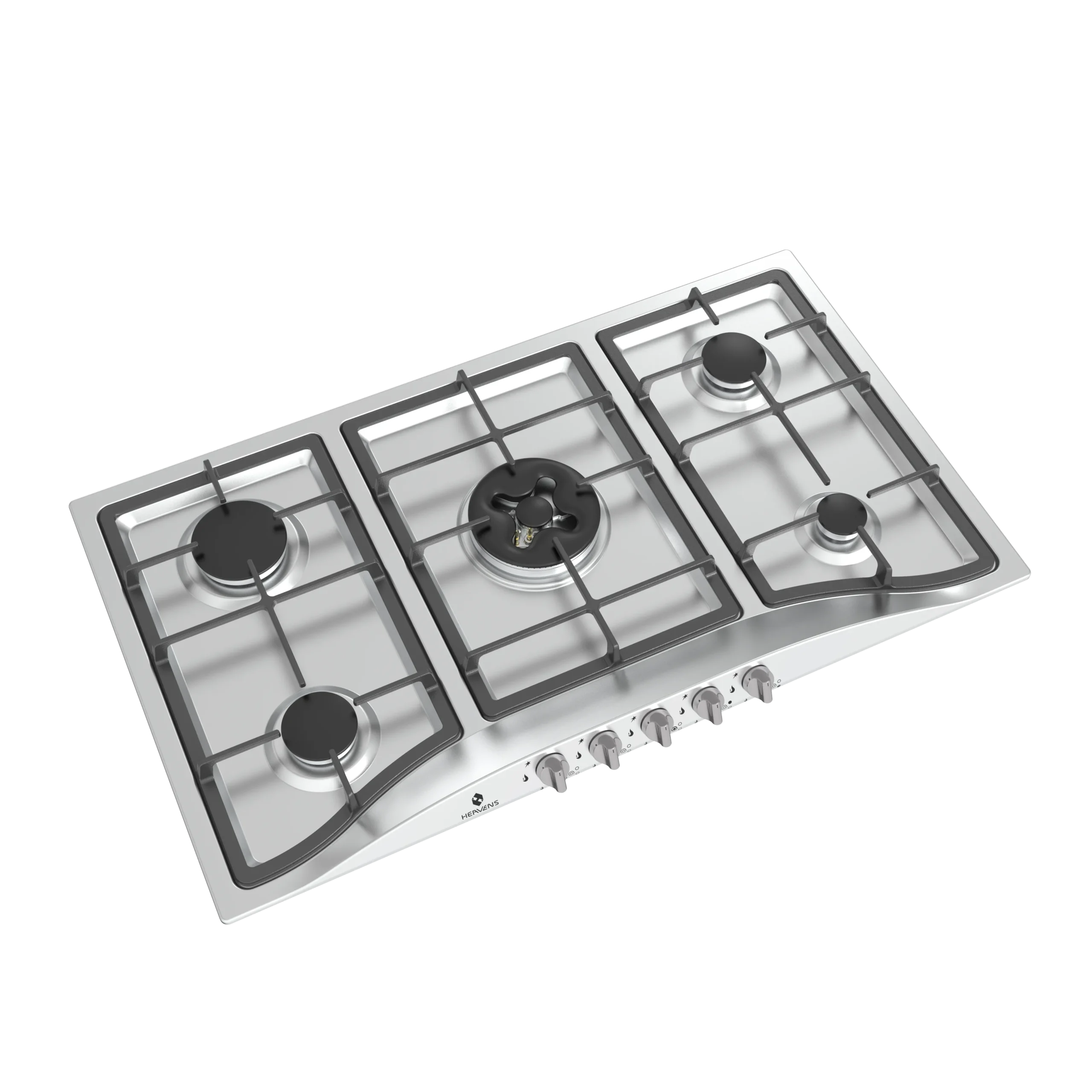 Artemis -26015-1_HEAVENS_OEM_heavens.ir رویه استیل آرتمیس پنج شعله پلوپز وسط