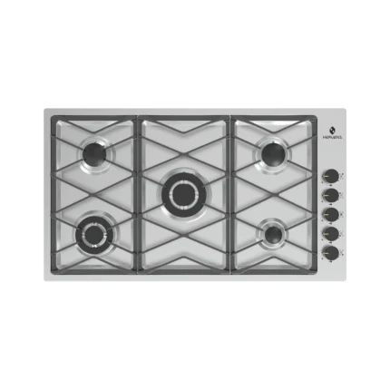 رویه استیل آوادا پنج شعله پلوپز وسط