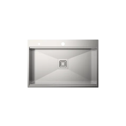 سینک باکسی تک لگن بدون پله عرض 74