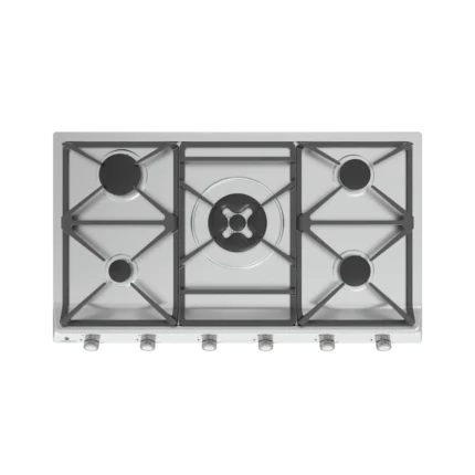 رویه استیل هرا پنج شعله پلوپز وسط