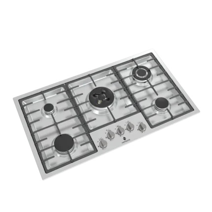 رویه استیل هرمس پنج شعله پلوپز وسط