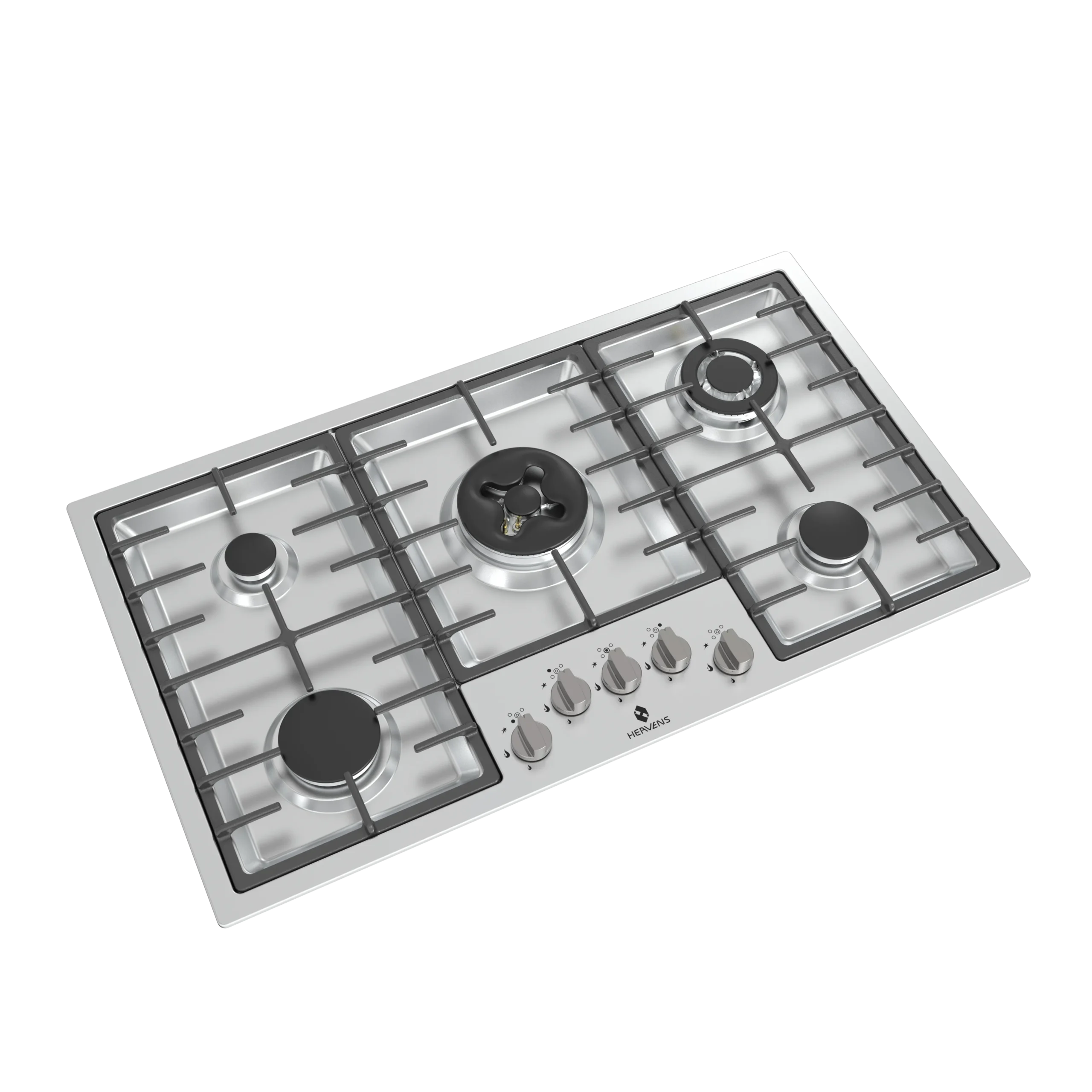 Hermes C.24015-1_HEAVENS_OEM_heavens.ir رویه استیل هرمس پنج شعله پلوپز وسط