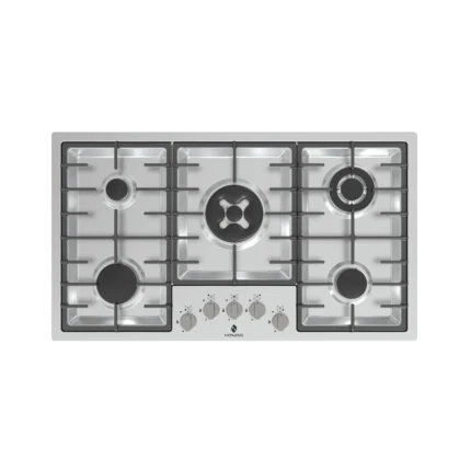 رویه استیل هرمس پنج شعله پلوپز وسط