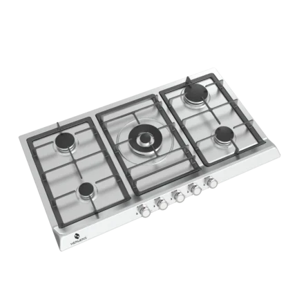 رویه استیل لونا پنج شعله پلوپز وسط