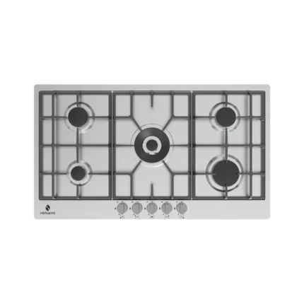 رویه استیل ناکس پنج شعله پلوپز وسط