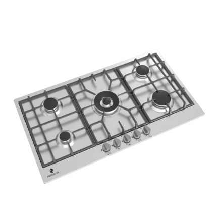 رویه استیل ناکس پنج شعله پلوپز وسط