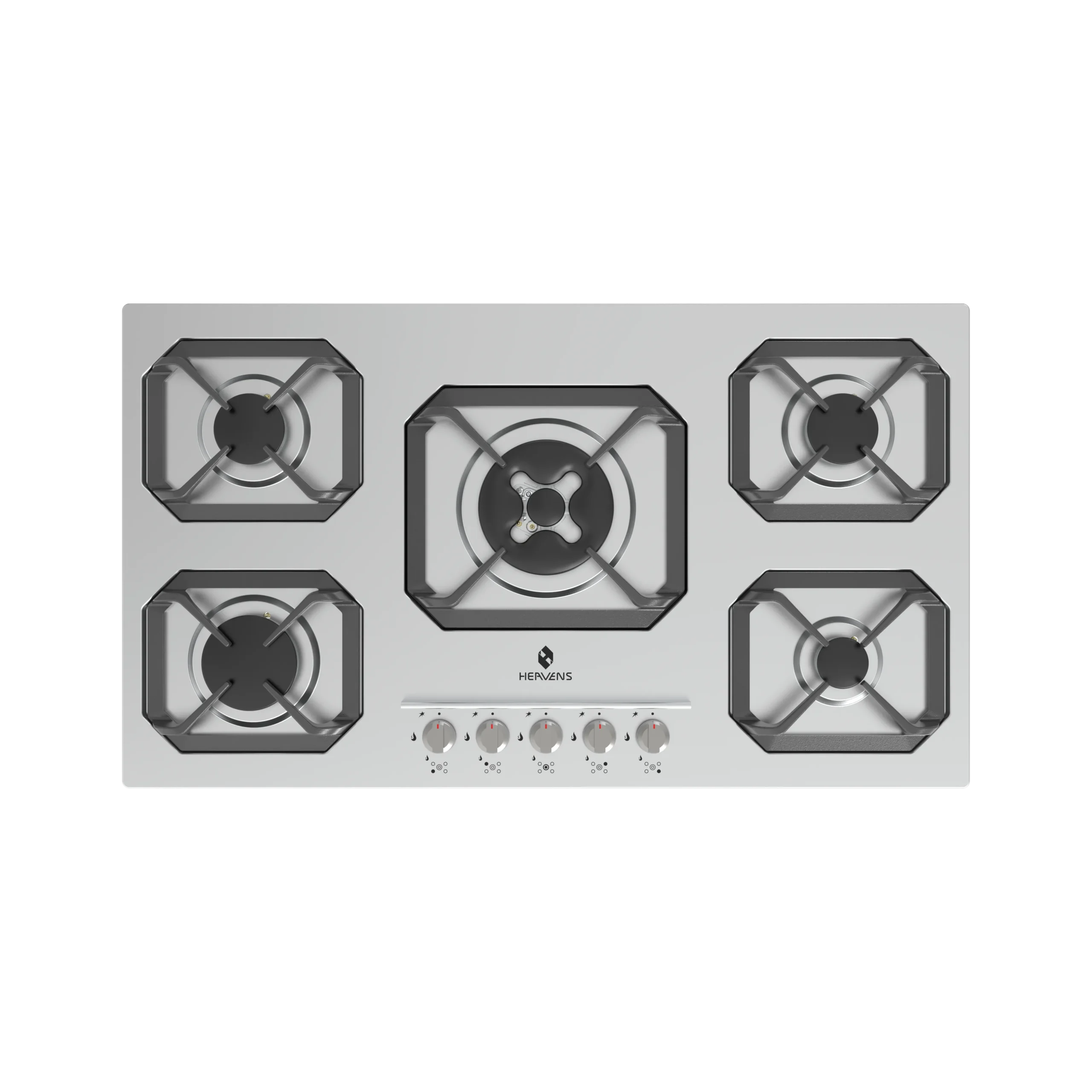 رویه استیل اکتا پنج شعله پلوپز وسط