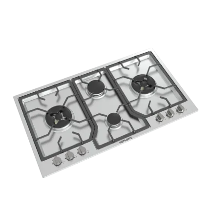 رویه استیل سیلوانا چهار شعله عرض 90