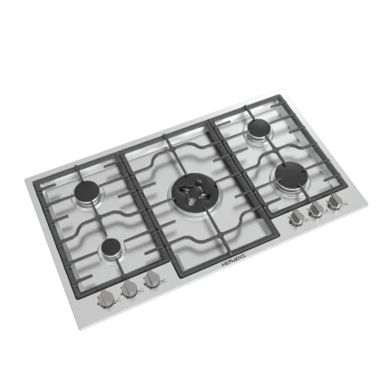 رویه استیل سیلوانا پنج شعله پلوپز وسط