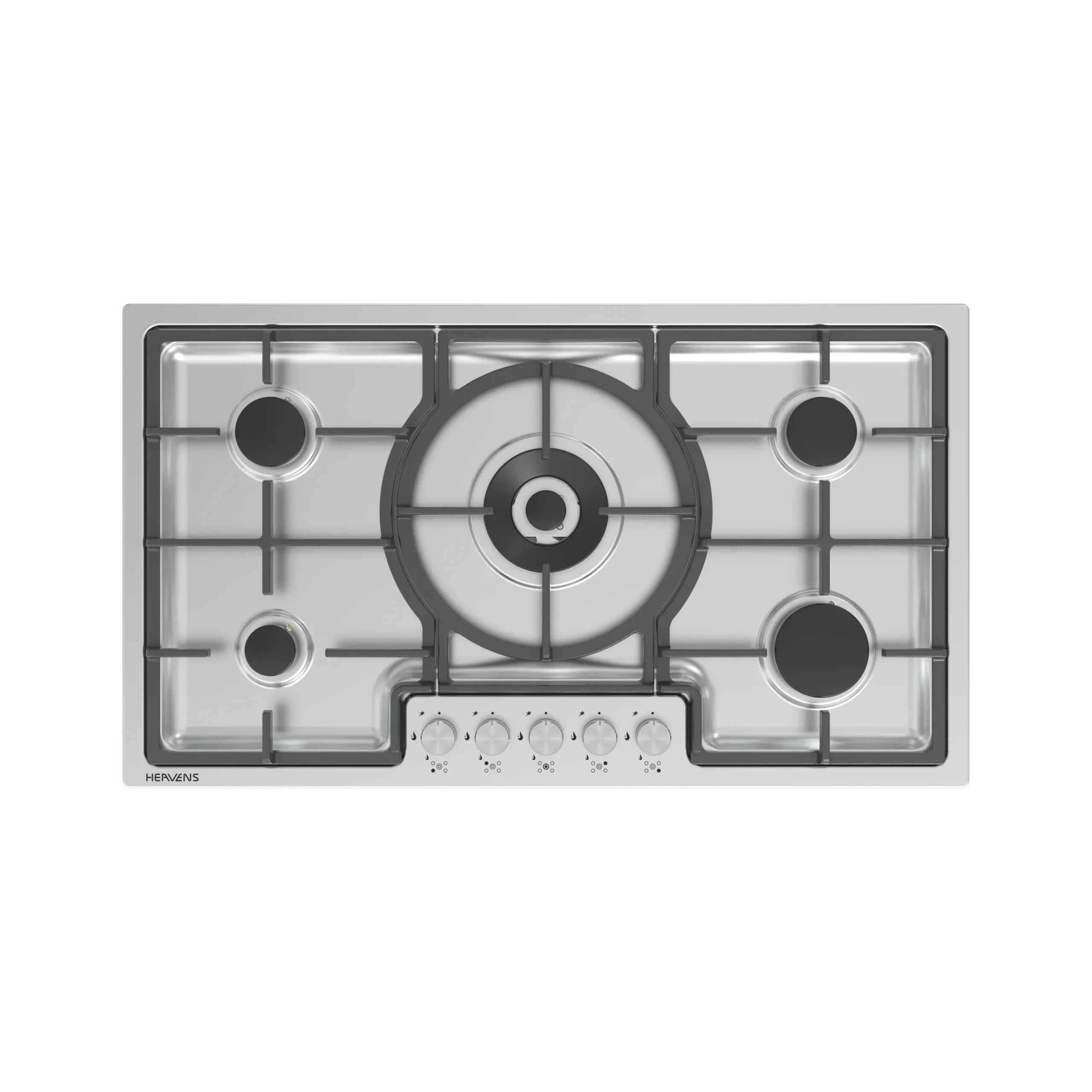 رویه استیل اسپات پنج شعله پلوپز وسط ولوم وسط