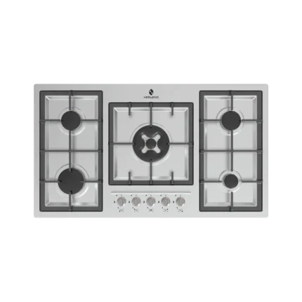 رویه استیل سری تریپل - پنج شعله اجاق گاز استیل بوش