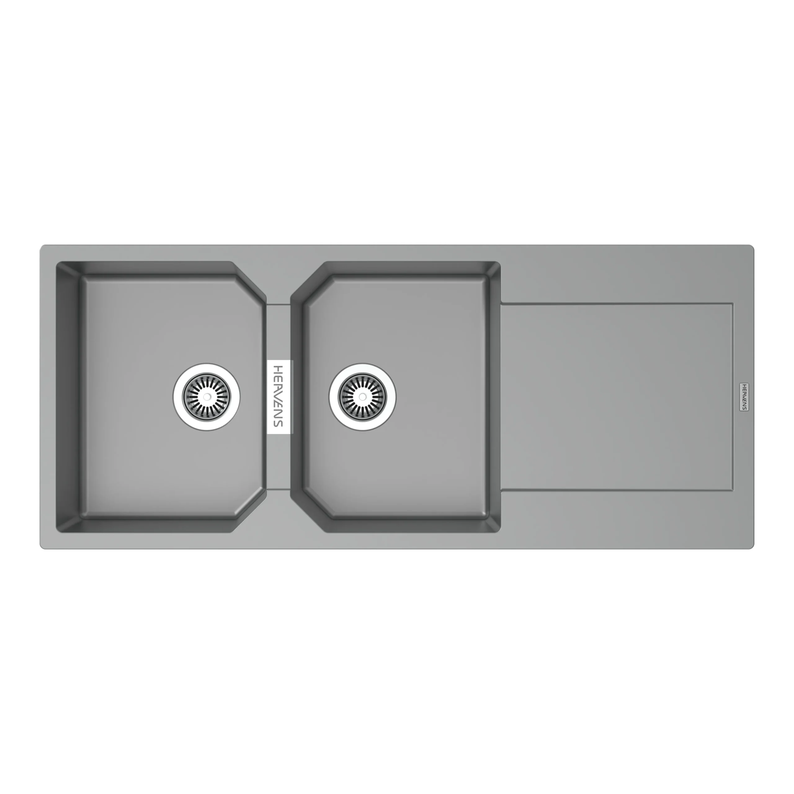 سینک گرانیتی دو لگنه با سینی نوک مدادی A1